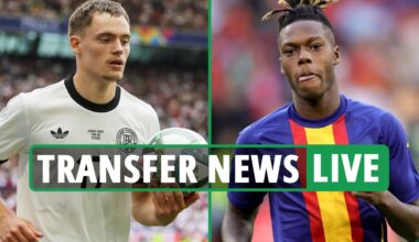 Transfer news LIVE: Liverpool reach AGREEMENT for Wirtz, Chelsea in Nico Williams battle, Tottenham hold Mbeumo talks