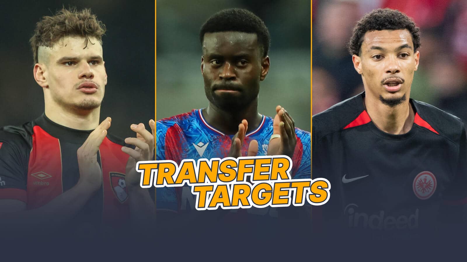 Five targets most heavily linked with moves for summer window