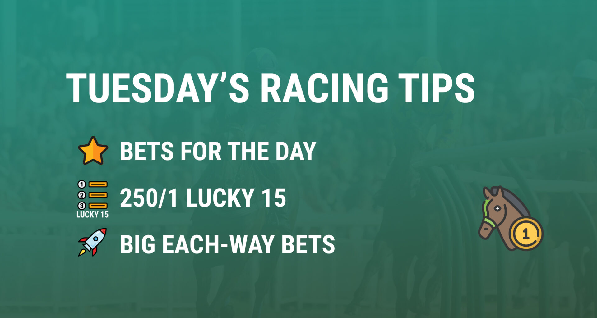 Tuesday's Horse Racing Tips | GetYourTipsOut