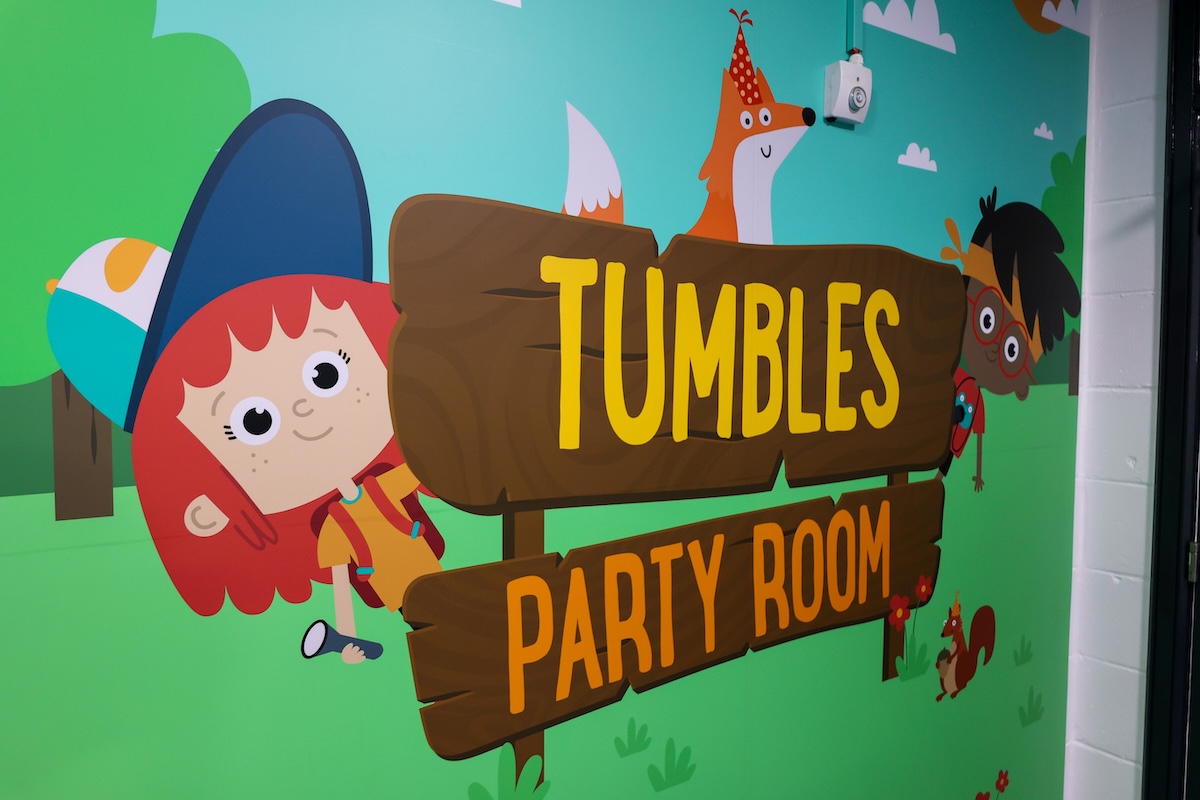 Tumbles open again for fun and games