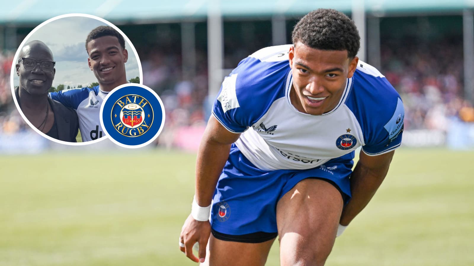 Tyler Offiah proud after try-scoring Premiership debut for Bath v Saracens : Planet Rugby