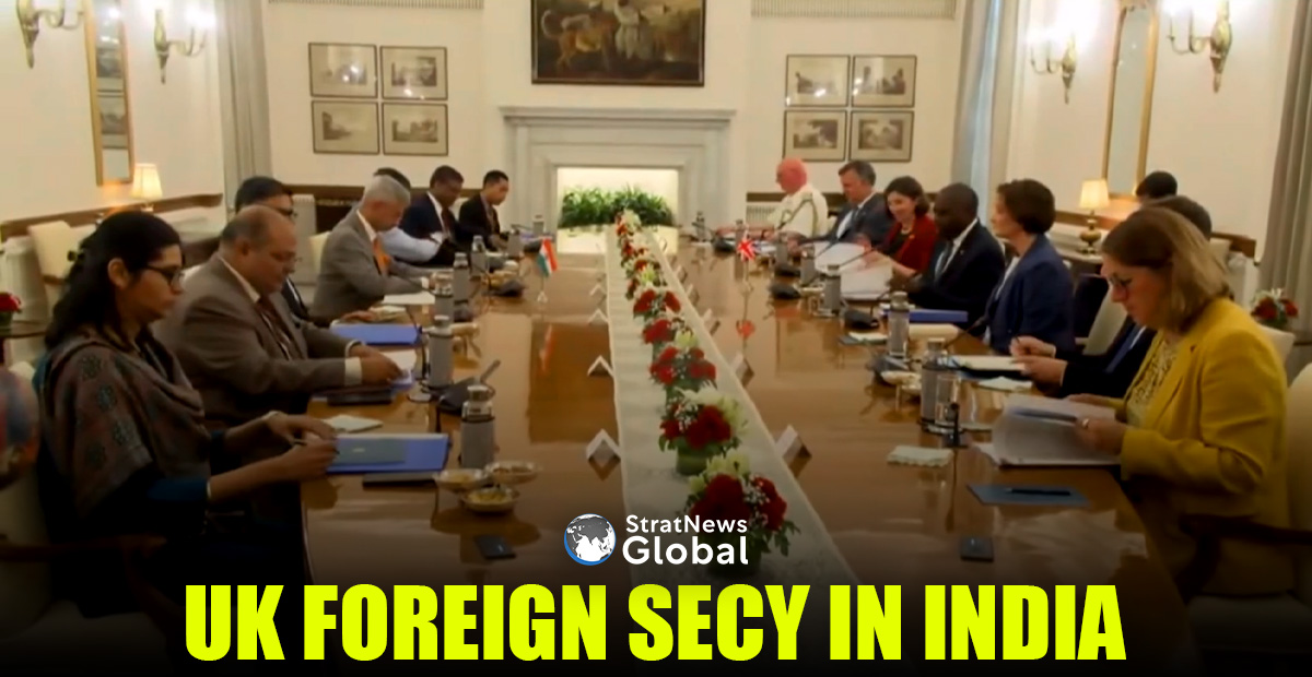 UK Foreign Secretary In India to Deepen Strategic, Economic Ties