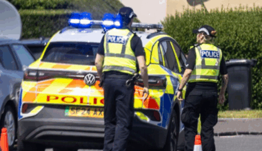 Cops seal off Edinburgh street amid fears 'gun shots fired' at property linked to turf-war hood
