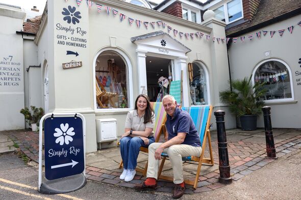 Vicky and Ian Huxley