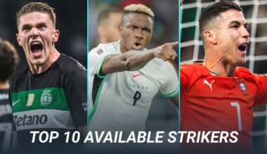 Top 10 available strikers Arsenal, Liverpool, Man Utd should sign