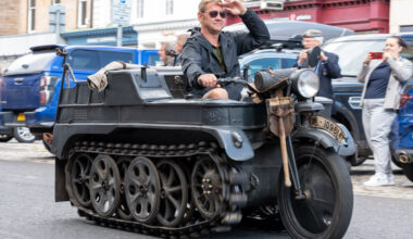 Marking Armed Forces Day in Edinburgh