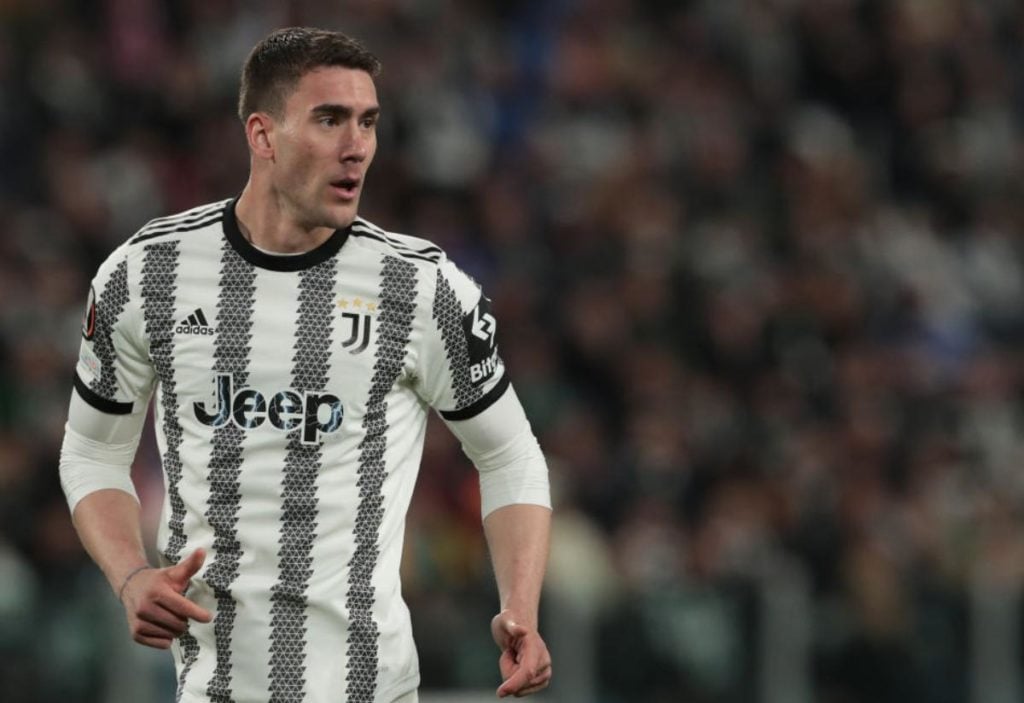 Man United are targeting Juventus striker Dusan Vlahovic
