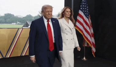 “USA!” Trump, Vance and Hegseth kick off military parade with cannons and National Anthem (Video)
