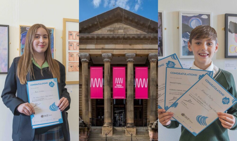 Local young artists are taking centre stage at Walker Art Gallery thanks to dot-art