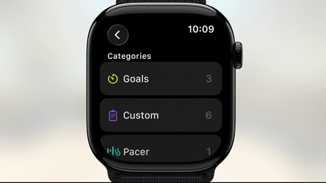 WatchOS26 SelectGoals.