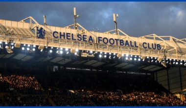 A view of Stamford Bridge.