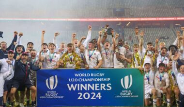 England will defend the World Rugby U20 Championship crown they lifted for the first time in eight years last summer. Image: World Rugby