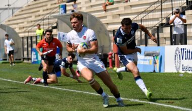 Kenny Murray congratulated his team for the resolve they showed in the second half against England but was disappointed with areas of the overall performance in World Rugby U20 Championship opener. Image: World Rugby