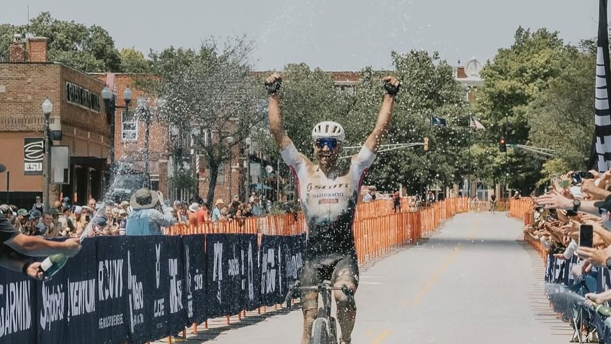 Kiwi cyclist Cameron Jones wins prestigious Unbound 200 Gravel race