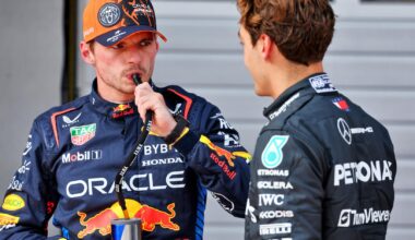 George Russell defiant on F1 future despite 'GOAT' Verstappen 'on Mercedes radar'