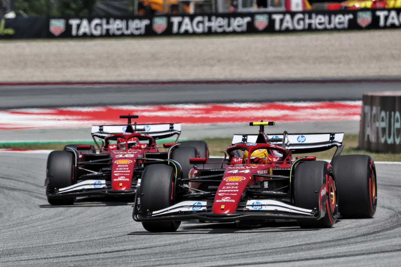 Lewis Hamilton doubts Ferrari will find answer for Spain struggles: ‘Probably just me’