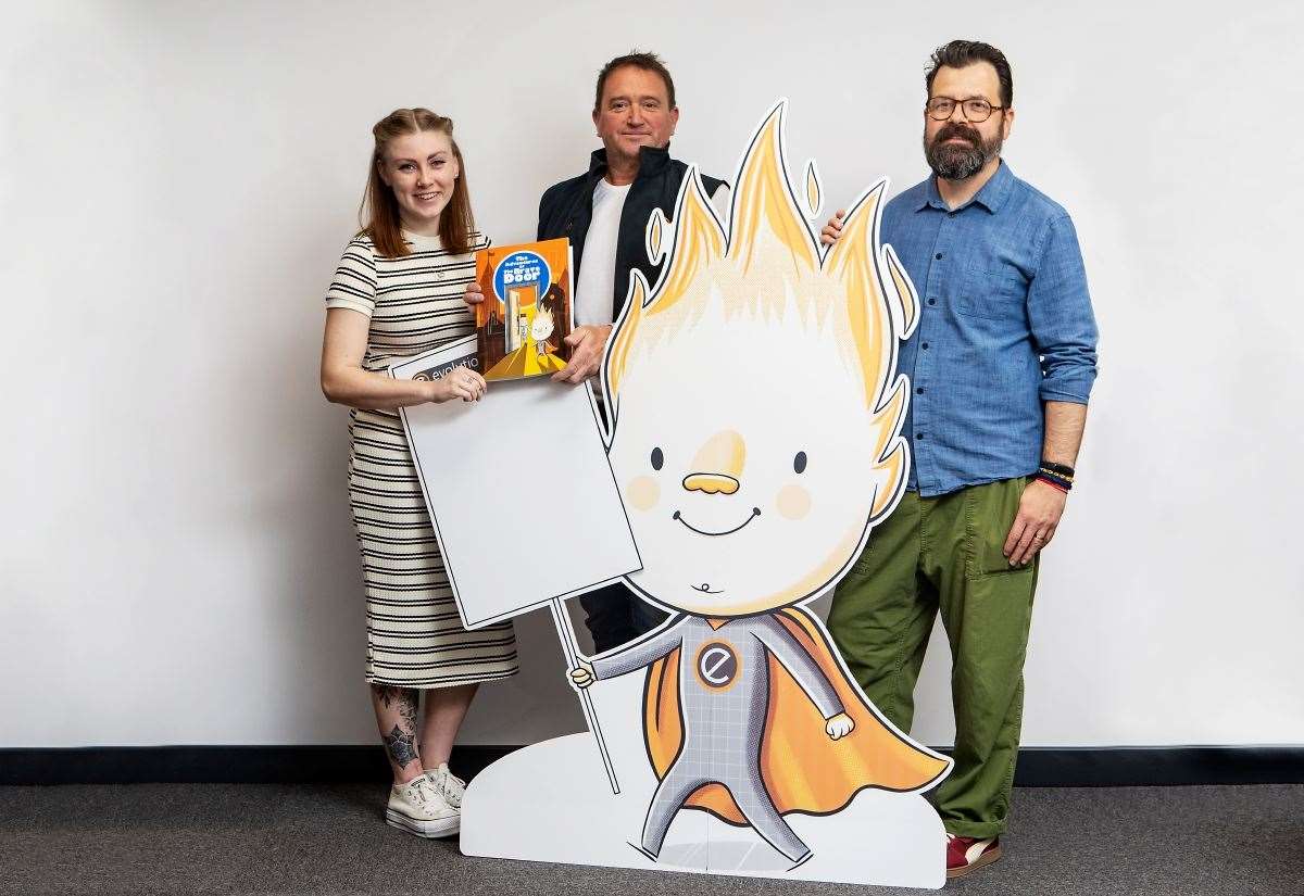 Evolution Doors in Downham Market releases book educating children on fire safety