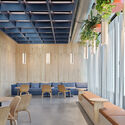 SAP Labs Munich Campus  / SCOPE Architekten - Interior Photography, Wood, Lighting, Glass, Chair
