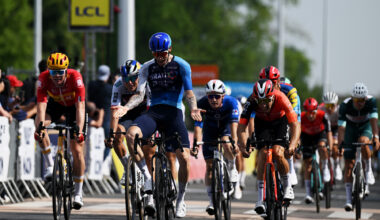 Jake Steward wins stage five Criterium du Dauphine 2025