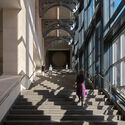 National Portrait Gallery Sainsbury Wing / Selldorf Architects - Interior Photography, Stairs, Glass