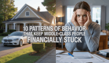 Middle-Class People Who Never Move Forward Financially Usually Display These 10 Patterns of Behavior