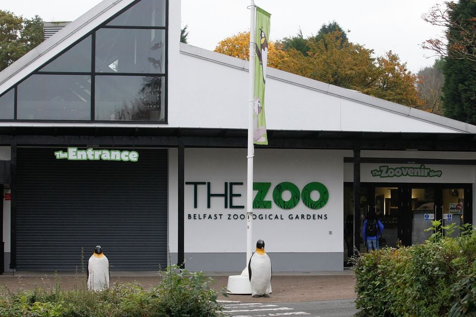 Entrance to Belfast Zoo