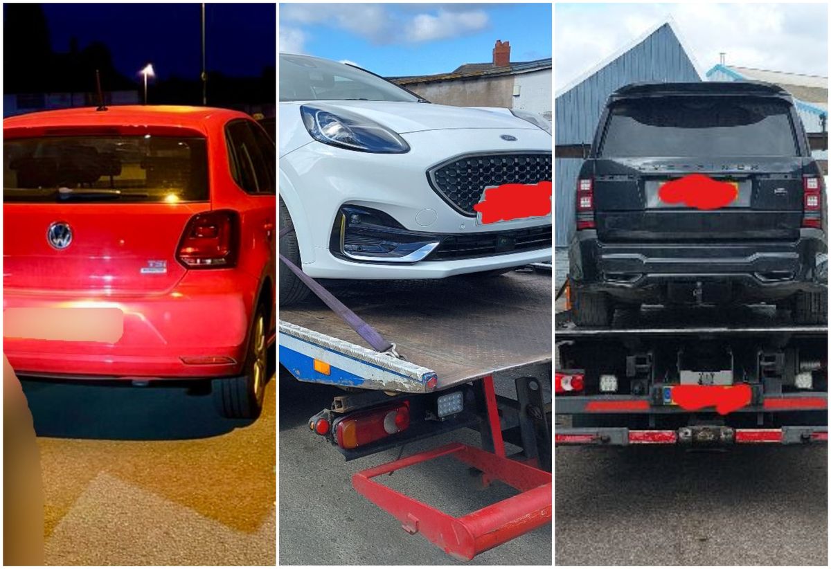 The Puma was stolen from Oldbury last week