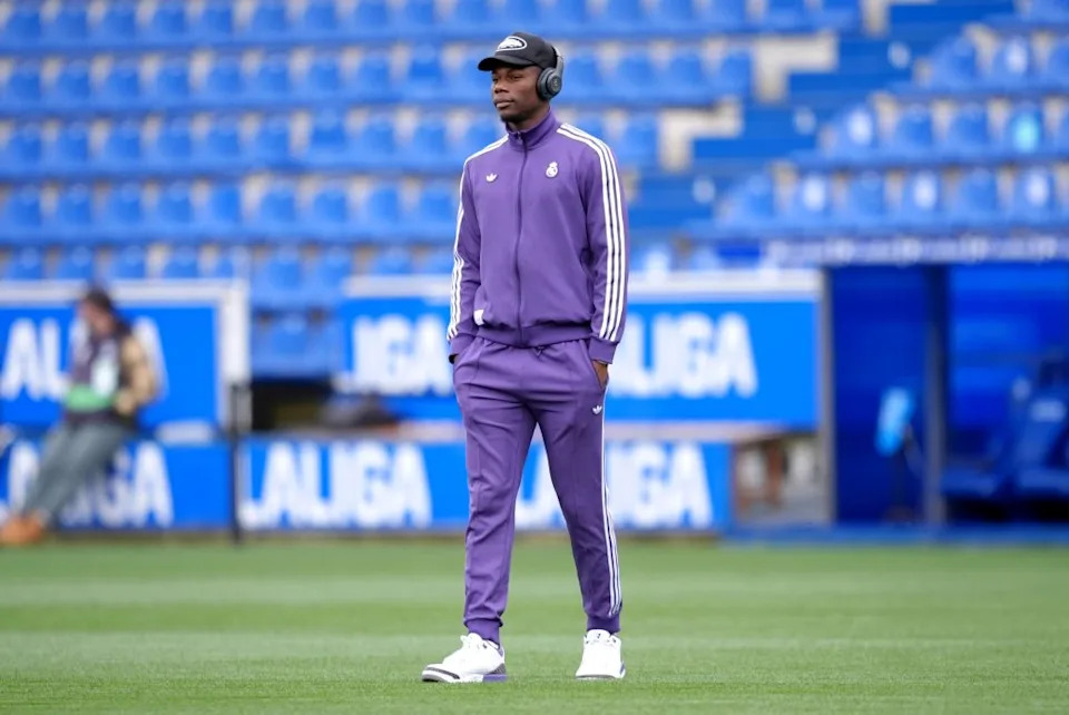 Tchouameni likely to miss France vs Spain. (Photo by Juan Manuel Serrano Arce/Getty Images)