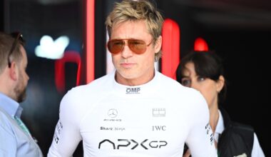 Brad Pitt thinks it’s harder to be an F1 driver than a movie star