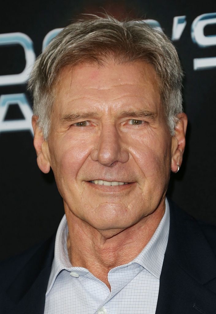 Harrison Ford smiling