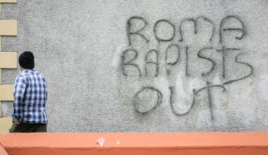 Police have not confirmed the ethnicity of the teenagers, who remain in custody and had asked for a Romanian interpreter in court (PAUL FAITH)