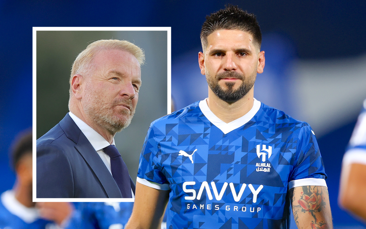 Aleksander Mitrovic of Al Hilal tare