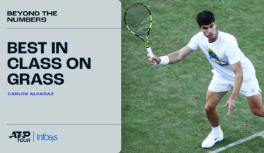 Carlos Alcaraz has won three titles on grass in his career.