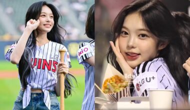 Hearts2Hearts' Ian goes viral for her adorable visuals at a baseball game