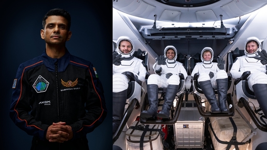 Shubhanshu Shukla will pilot the Axiom-4 commercial mission, which will be docked at the ISS for 14 days. (X/@Axiom_Space)