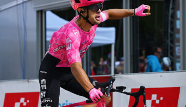 Tour de Suisse: Vincenzo Albanese wins stage 2 uphill sprint ahead of Fabio Christen