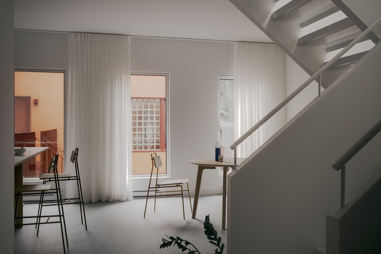 BINÔME Multi-residence / APPAREIL architecture  - Interior Photography, Chair, Handrail