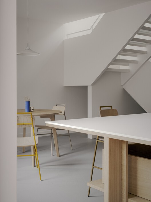 BINÔME Multi-residence / APPAREIL architecture  - Interior Photography, Kitchen, Wood, Chair