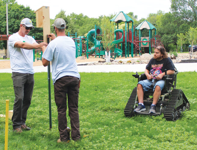 Birdhouses installed at Garvin Park turns into employment opportunity | News, Sports, Jobs