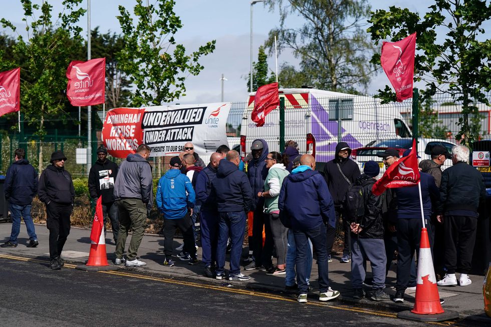 Birmingham bin strike