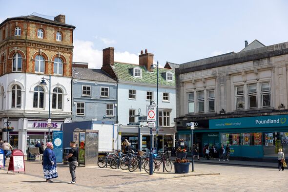 Boston town centre