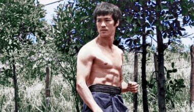 Bruce Lee 1965 training