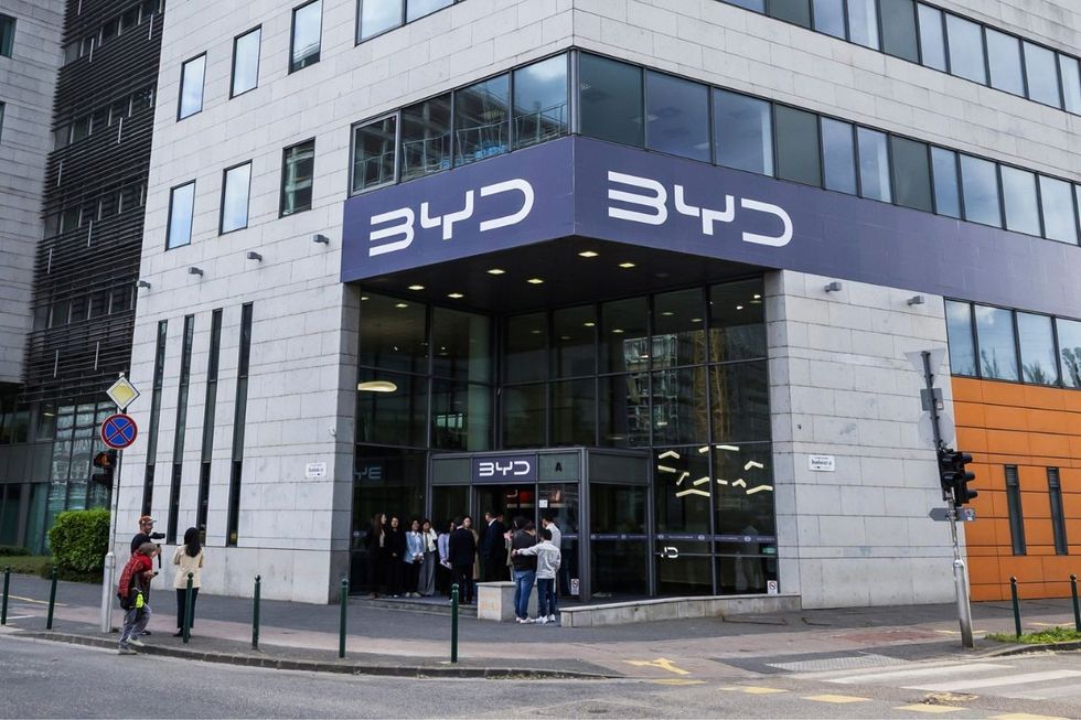 BYD\u2018s European business headquarters in Budapest