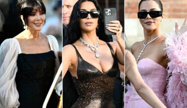 Kim and Khloé Kardashian and Mom Kris Jenner Bring the Glam for Lauren Sánchez and Jeff Bezos' Venice Wedding