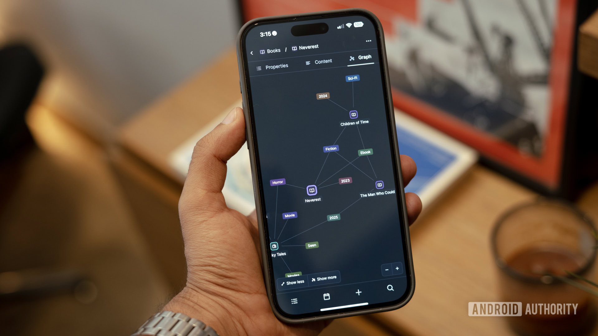 capacities vs notion graph view capacities vs notion graph view