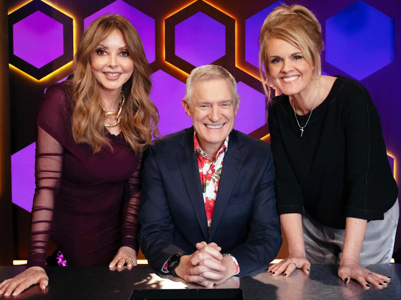 Carol Vorderman, Jeremy Vine and Sally Lindsay