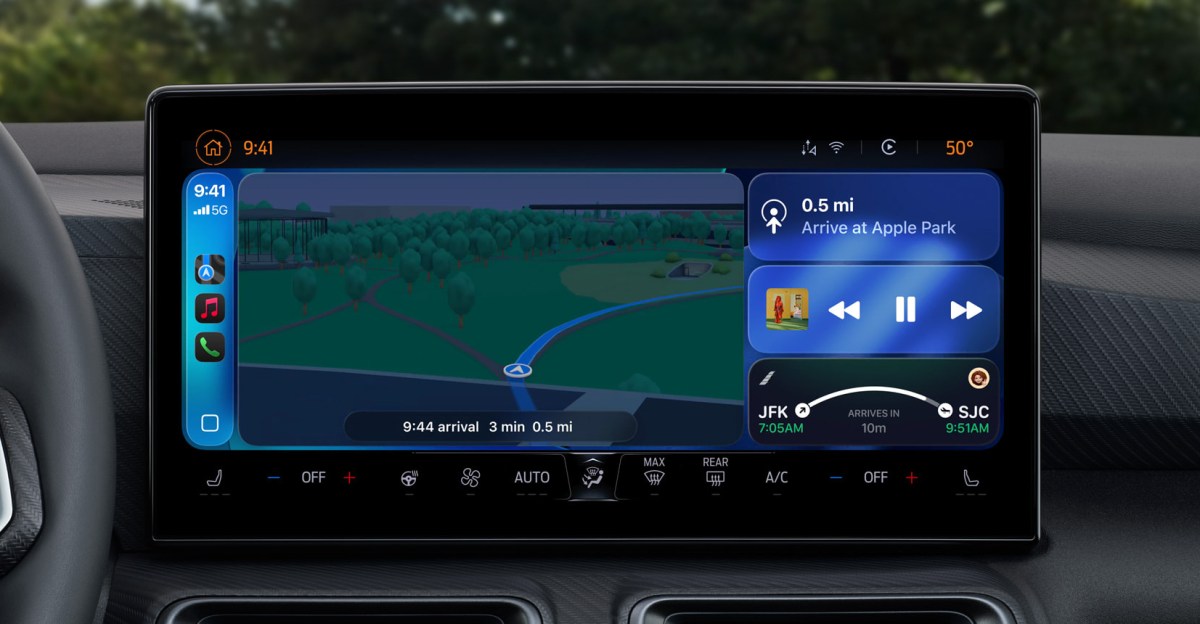 CarPlay will get widget support this fall