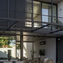 Olivos House / Estudio GLAD - Interior Photography, Kitchen, Door, Balcony, Concrete, Courtyard