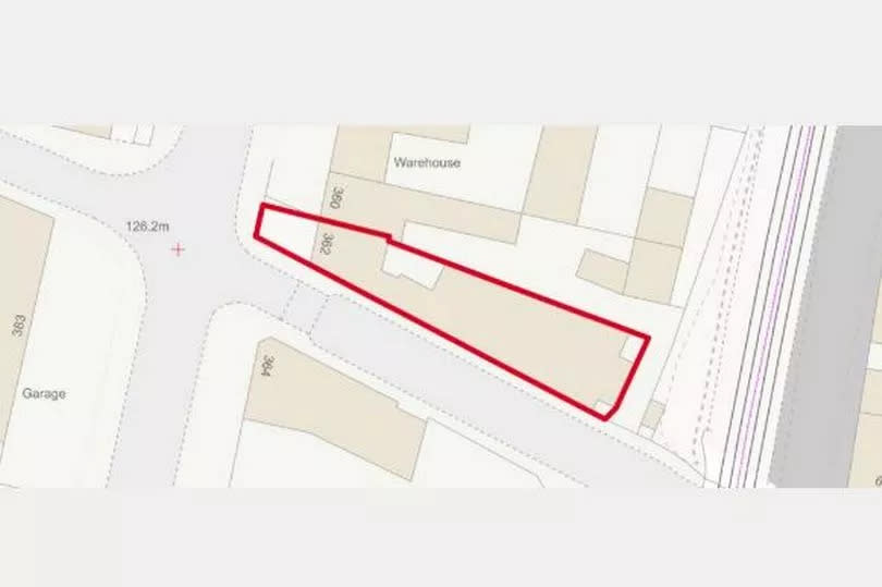 Plan of 362 Moseley Road, Balsall Heath -Credit:Bond Wolfe