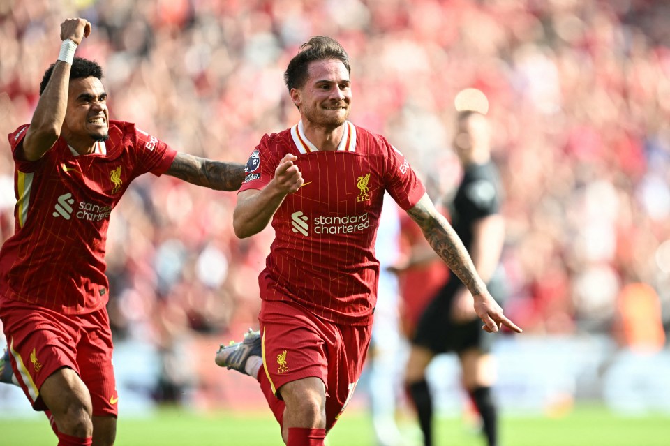 Mac Allister had an excellent second season with Liverpool